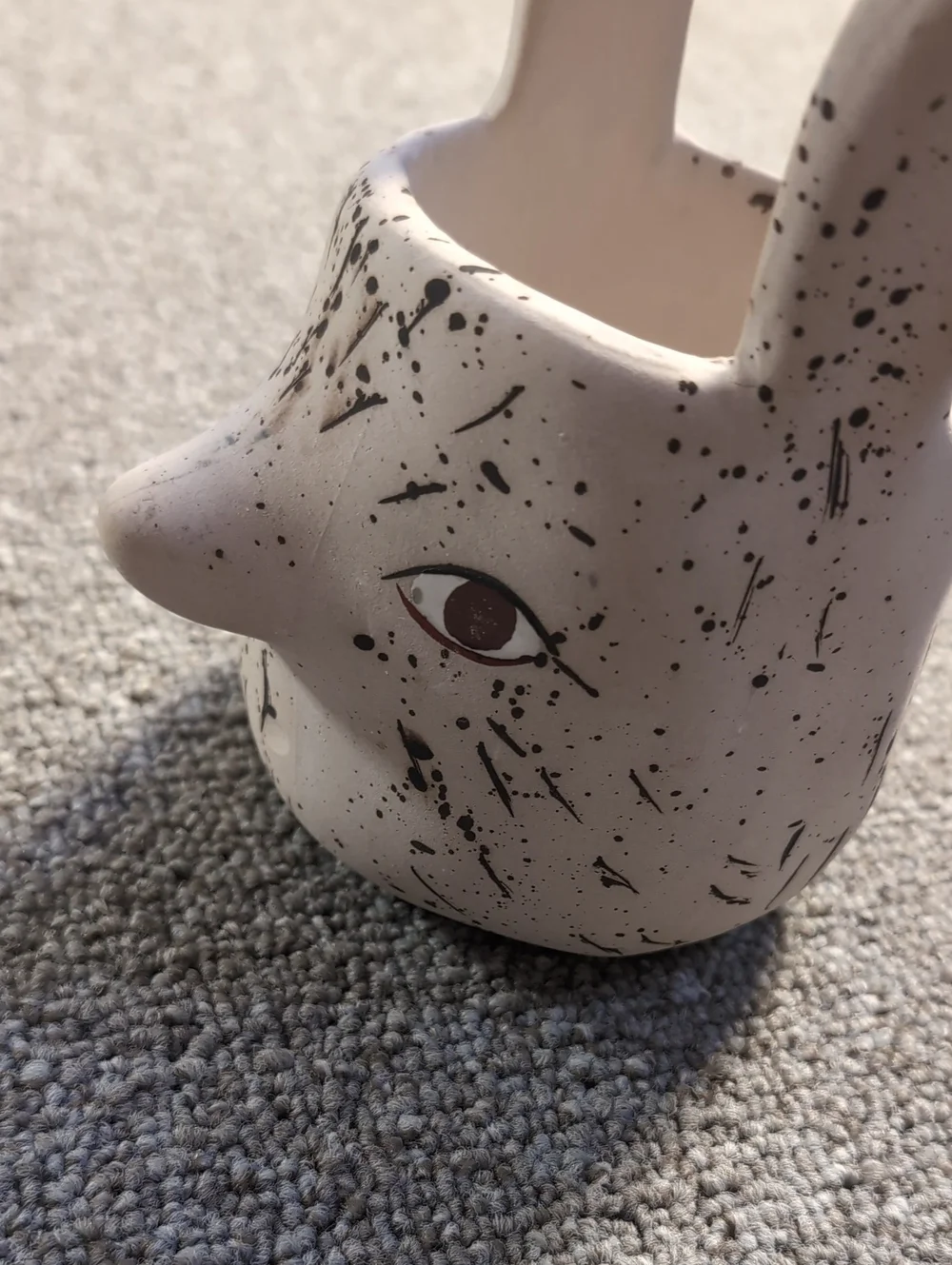 Anthropologie Bur Ware Forest Critter Ceramic Planter / Pot By Sarah Burwash